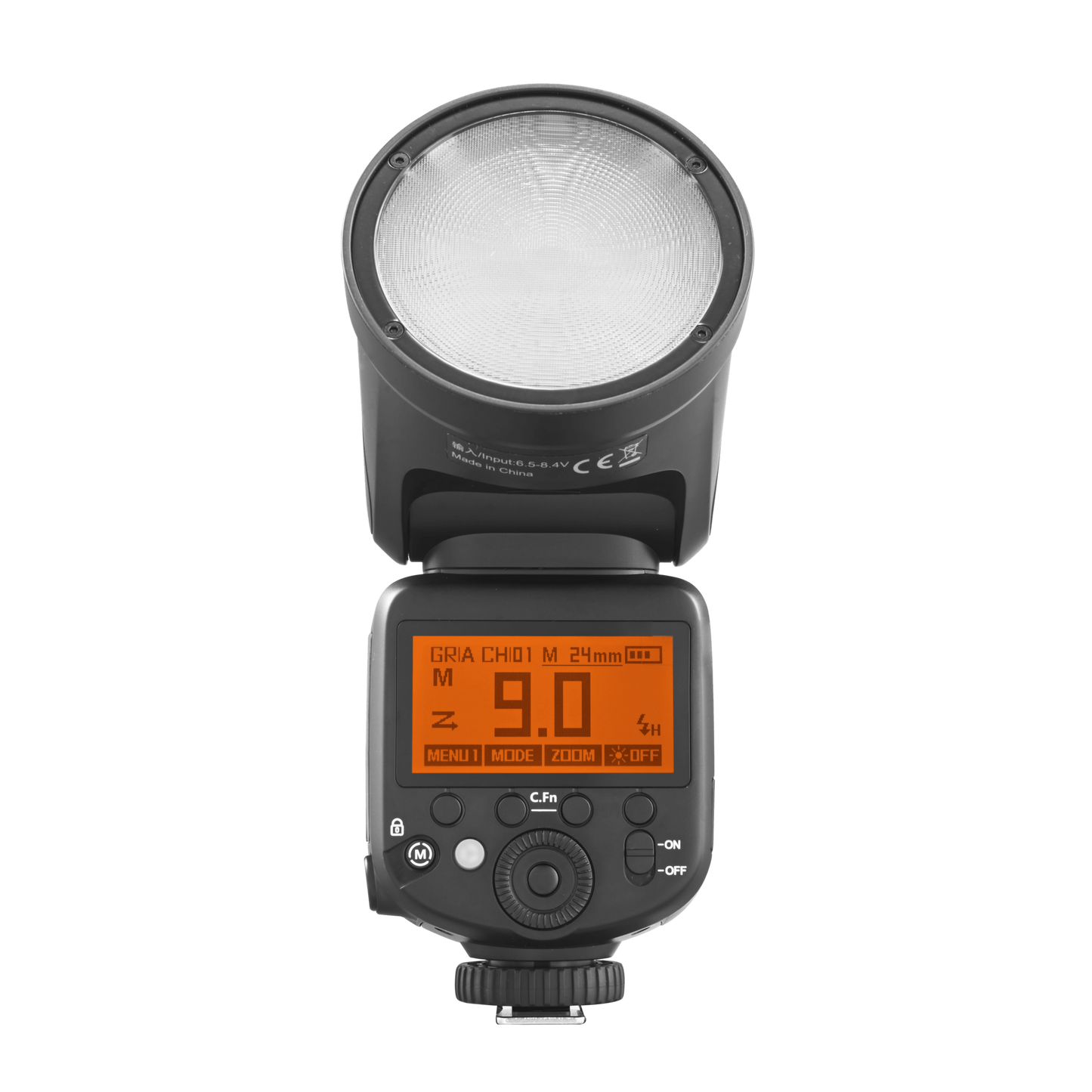 HD-1 Round Head HSS TTL Speedlite Flash Universal (Integrated Hotshoe)