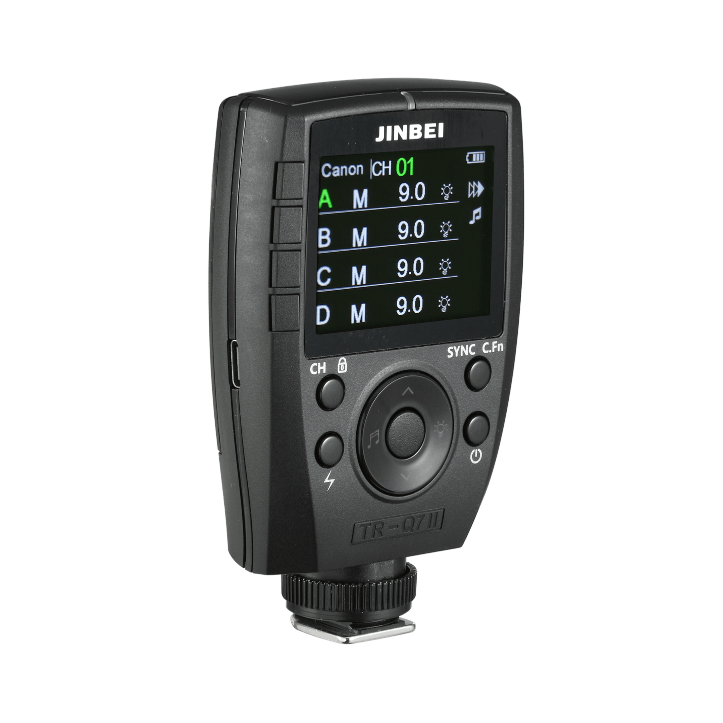 TR-Q7II Universal Transmitter (Integrated Hotshoe)