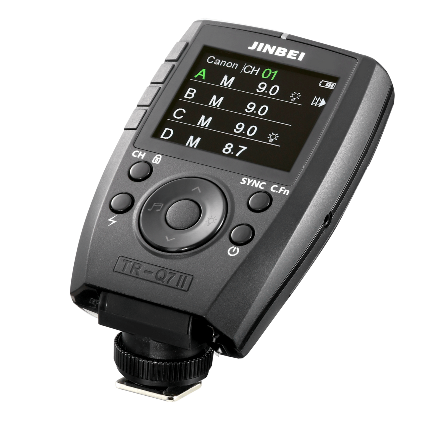 TR-Q7II Universal Transmitter (Integrated Hotshoe)