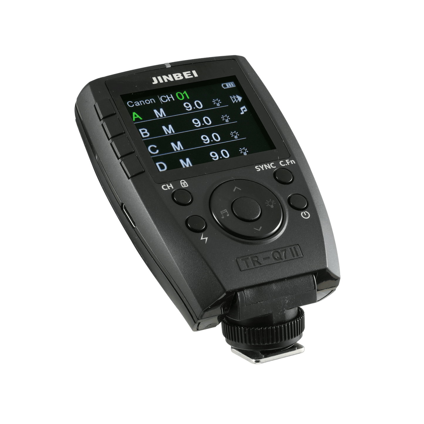 TR-Q7II Universal Transmitter (Integrated Hotshoe)