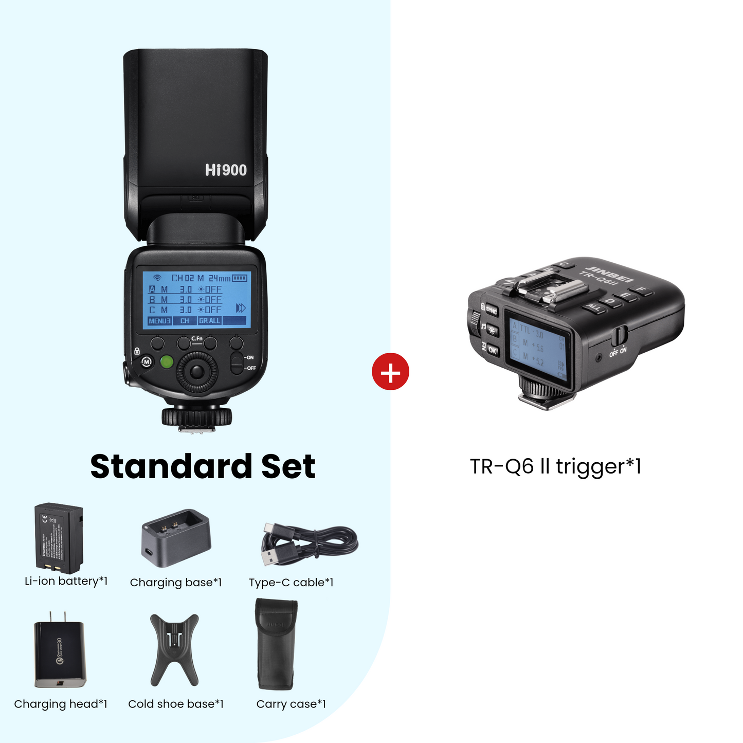 Hi-900 HSS TTL Speedlite Flash Universal (Integrated Hotshoe)