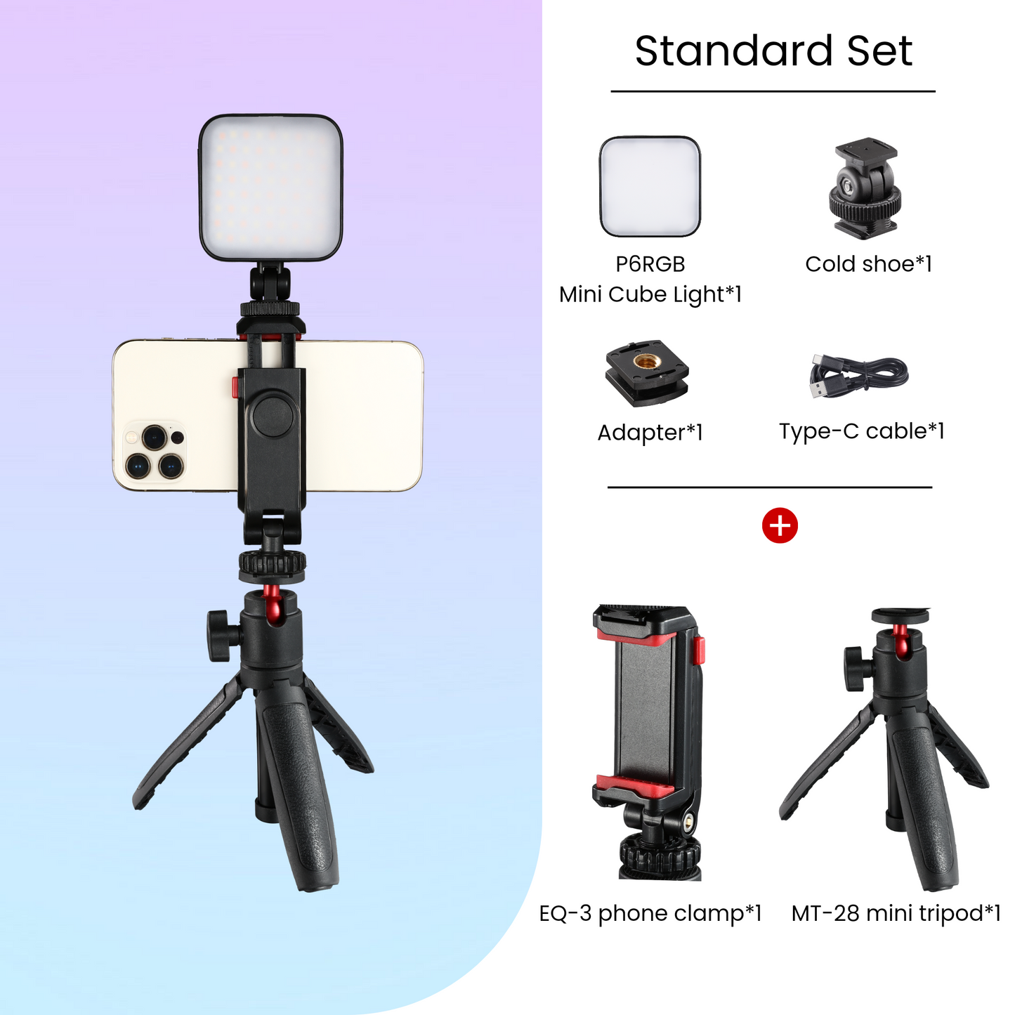 P6 RGB Mini Pocket Cube LED Light