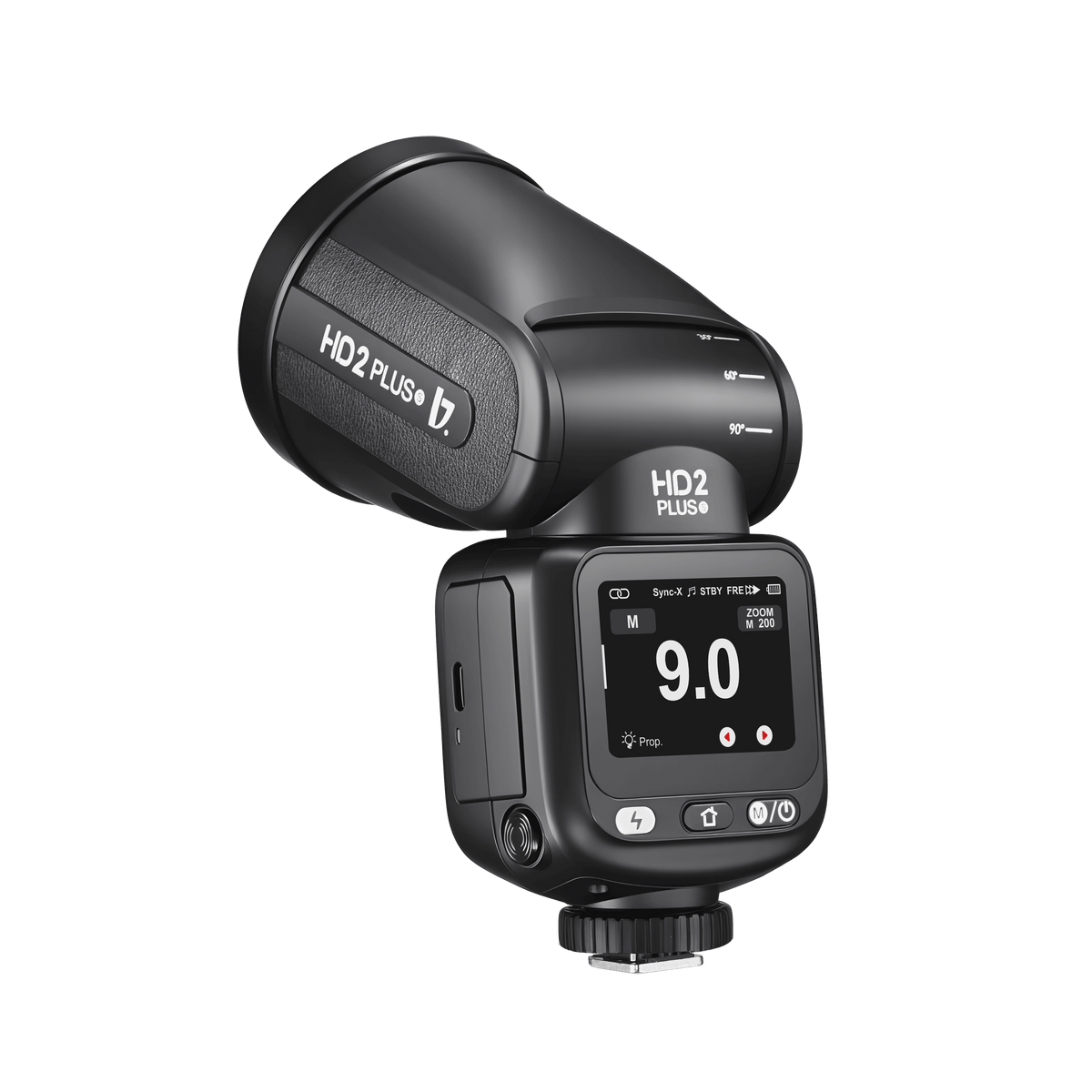 HD2Plus Round Head HSS TTL Speedlite Flash Universal (Multi-Brand Hotshoe)