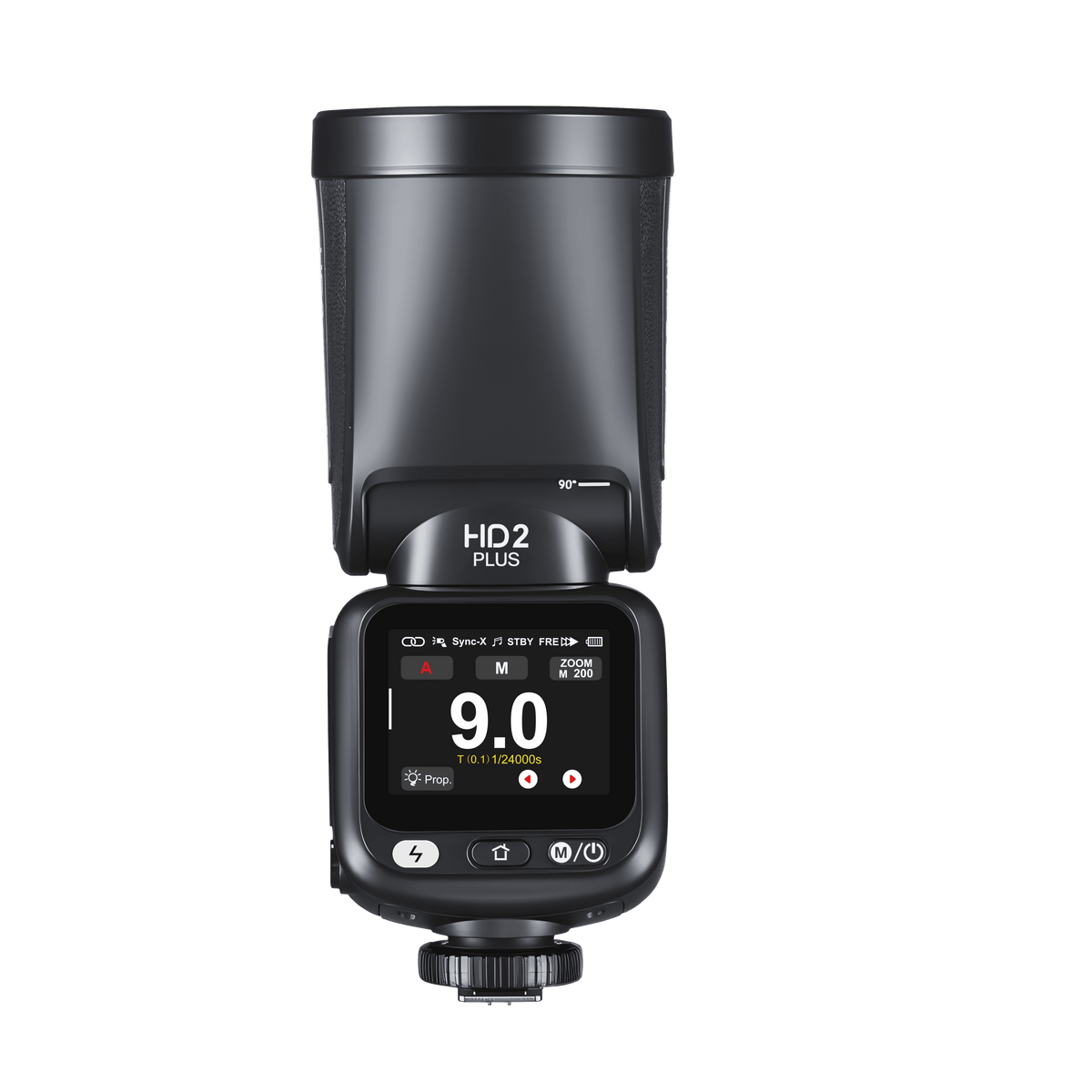 HD2Plus Round Head HSS TTL Speedlite Flash Universal (Multi-Brand Hotshoe)