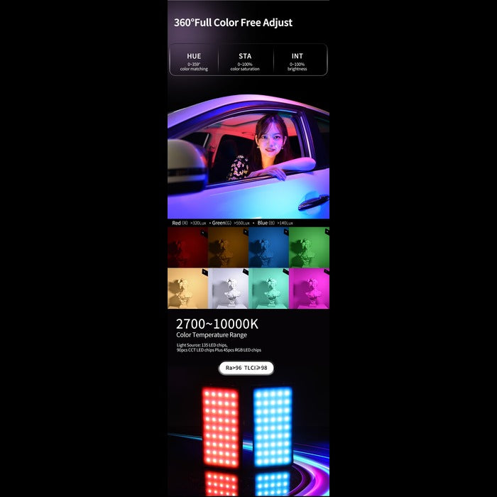 EF-P11 RGB Pocket Light