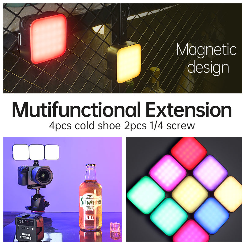 P6 RGB Mini Pocket Cube LED Light