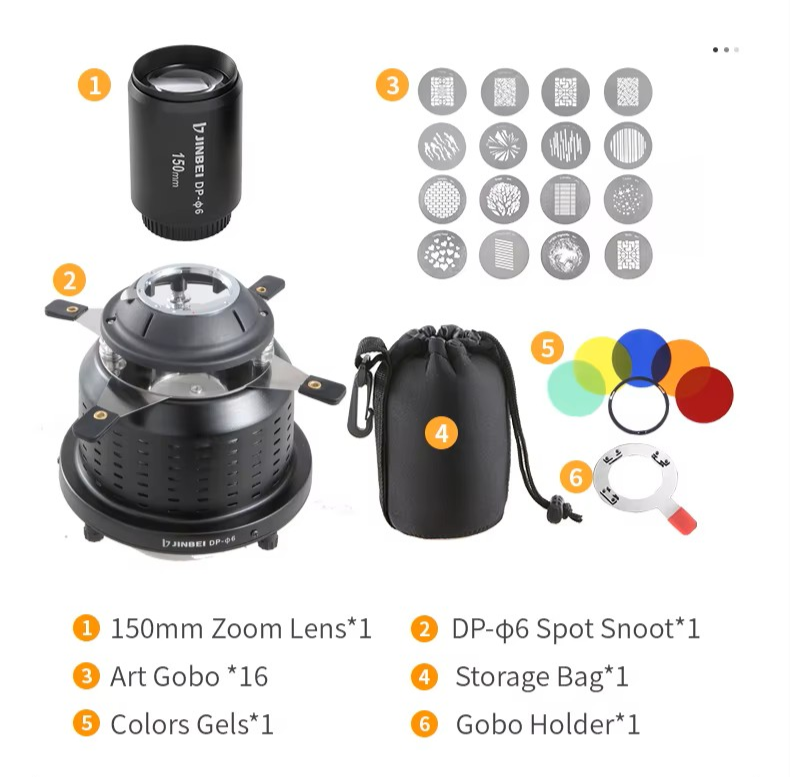 DP-Φ6 Focalize Spot Snoot