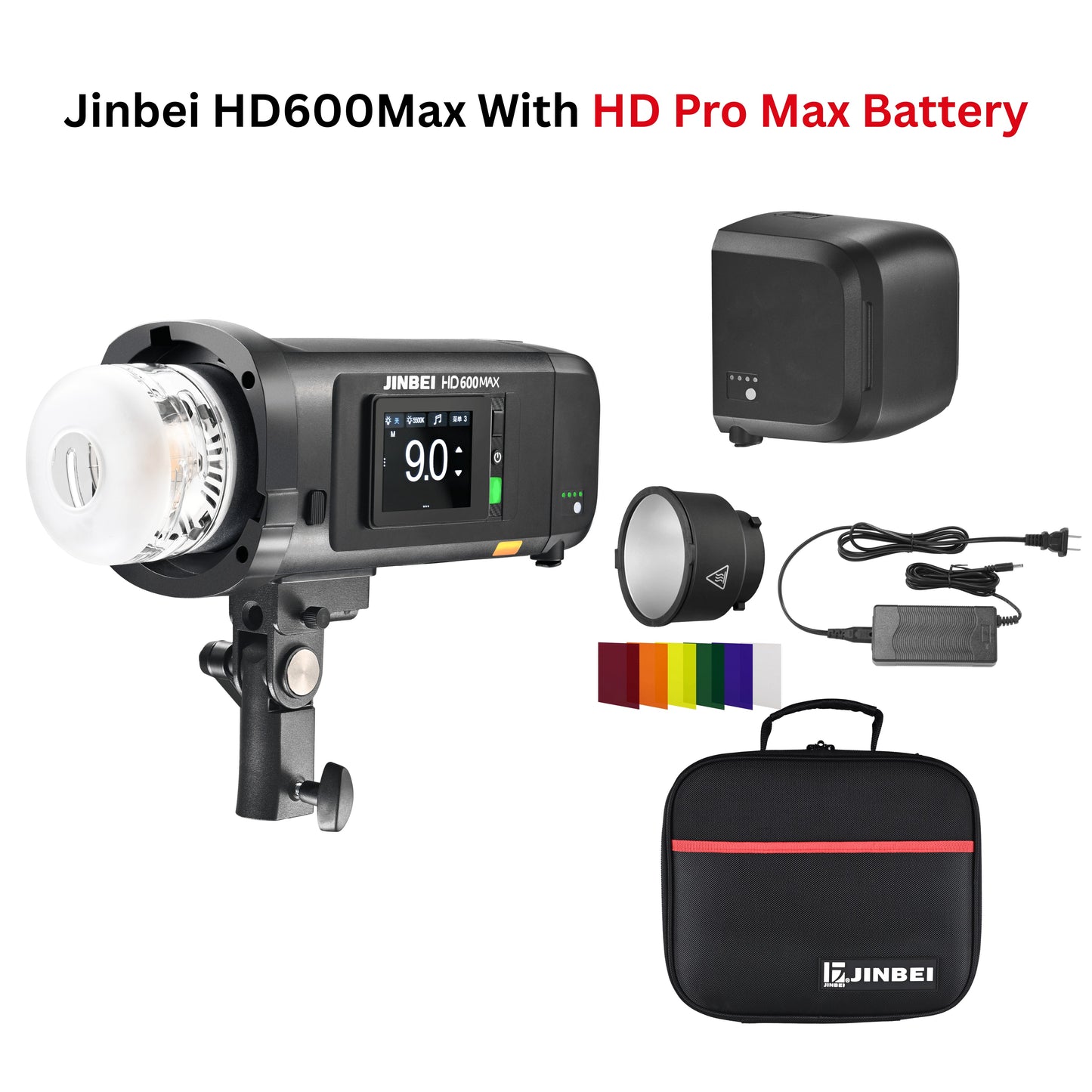 HD600Max Battery Powered Outdoor Flash