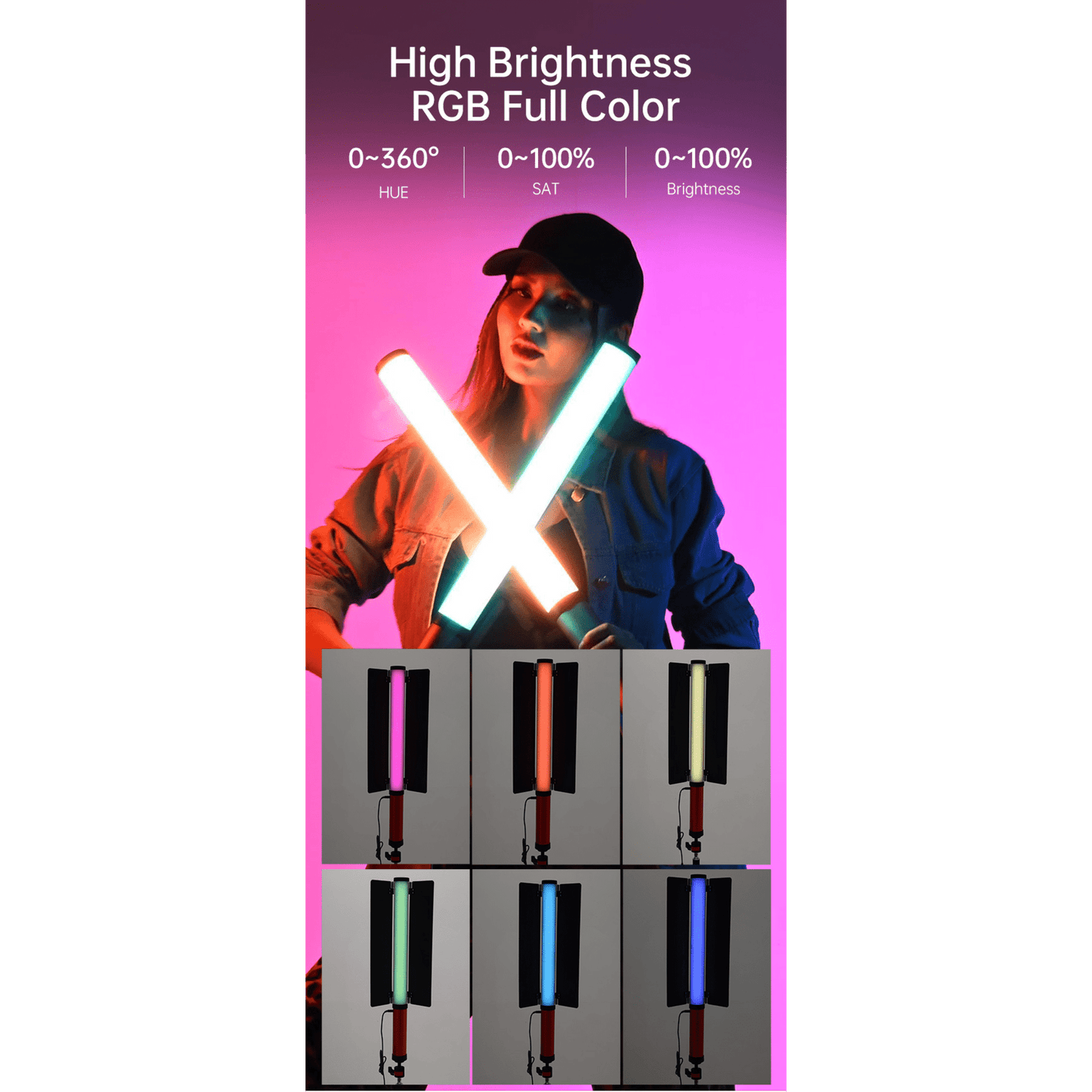 EFT-361RGB LED Light Tube