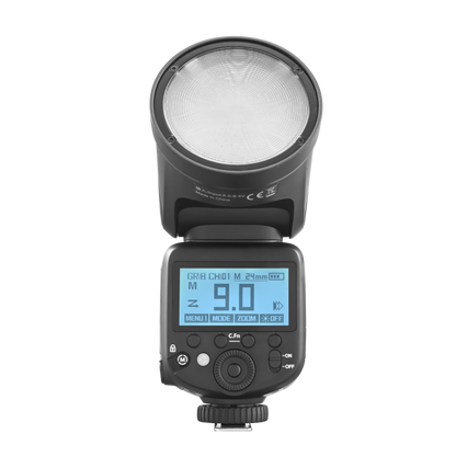 HD-1(S) Round Head HSS TTL Speedlite Flash (Sony Hotshoe)