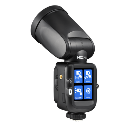 HD-2Max Round Head HSS TTL Speedlite Flash (Sony Hotshoe)