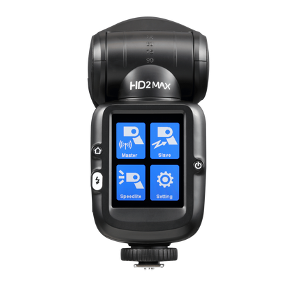 HD-2Max Round Head HSS TTL Speedlite Flash (Sony Hotshoe)