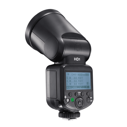 HD-1(S) Round Head HSS TTL Speedlite Flash (Sony Hotshoe)