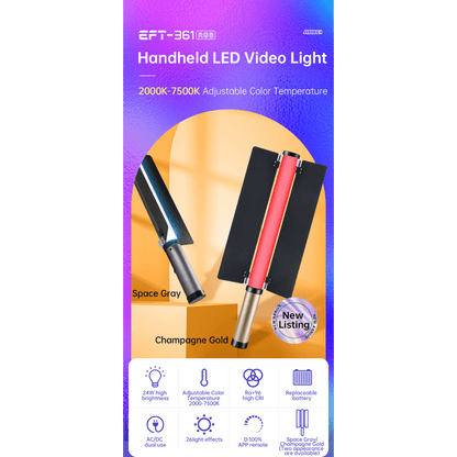 EFT-361 RGB LED Light Tube