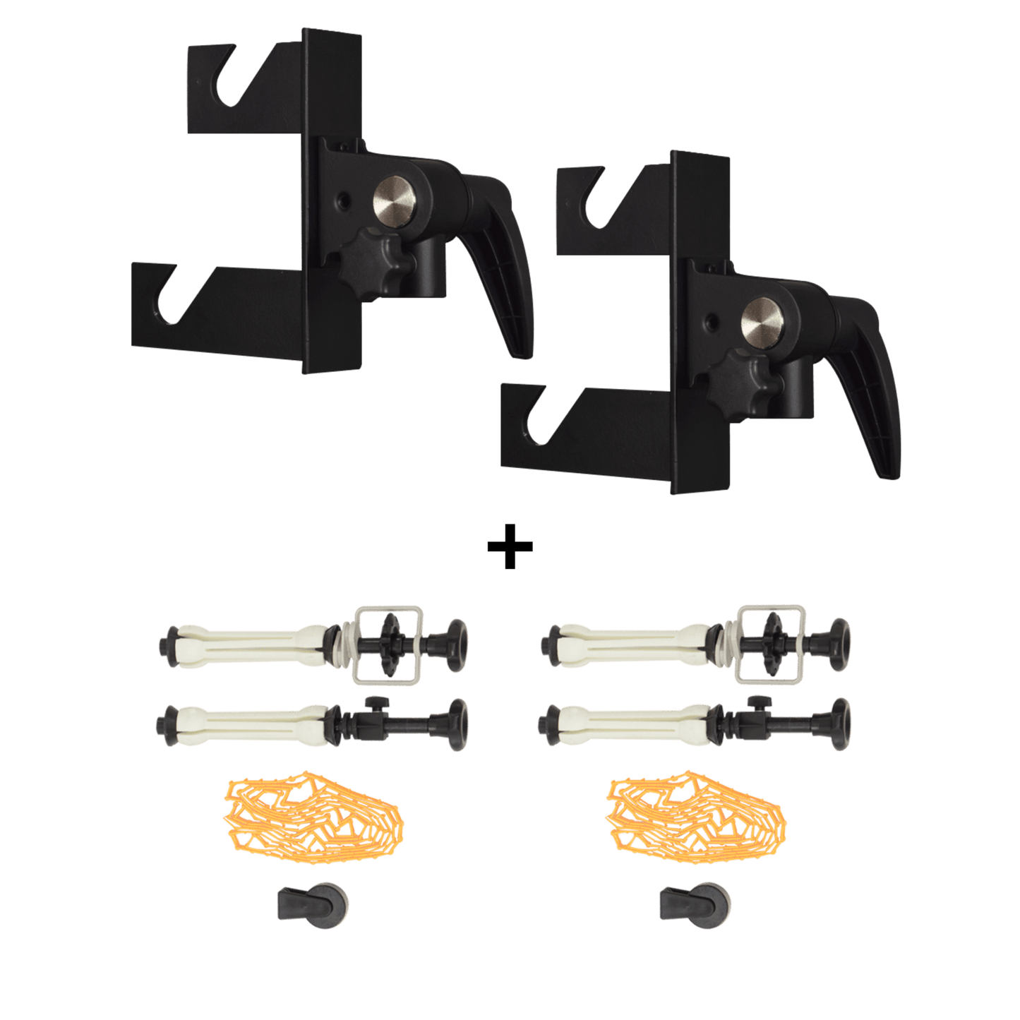 Double Bracket + Lifting Shaft For Backgrounds