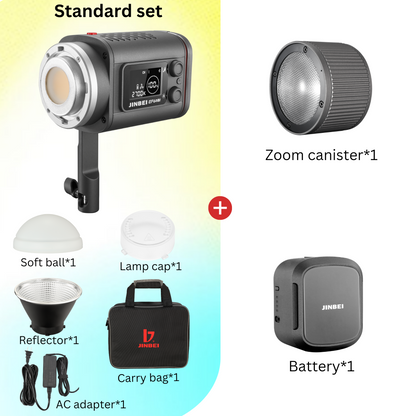 EF60Bi Portable Bi-Color LED Light (Titanium Grey)