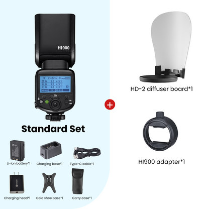 Hi-900(S) HSS TTL Speedlite Flash (Sony Hotshoe)