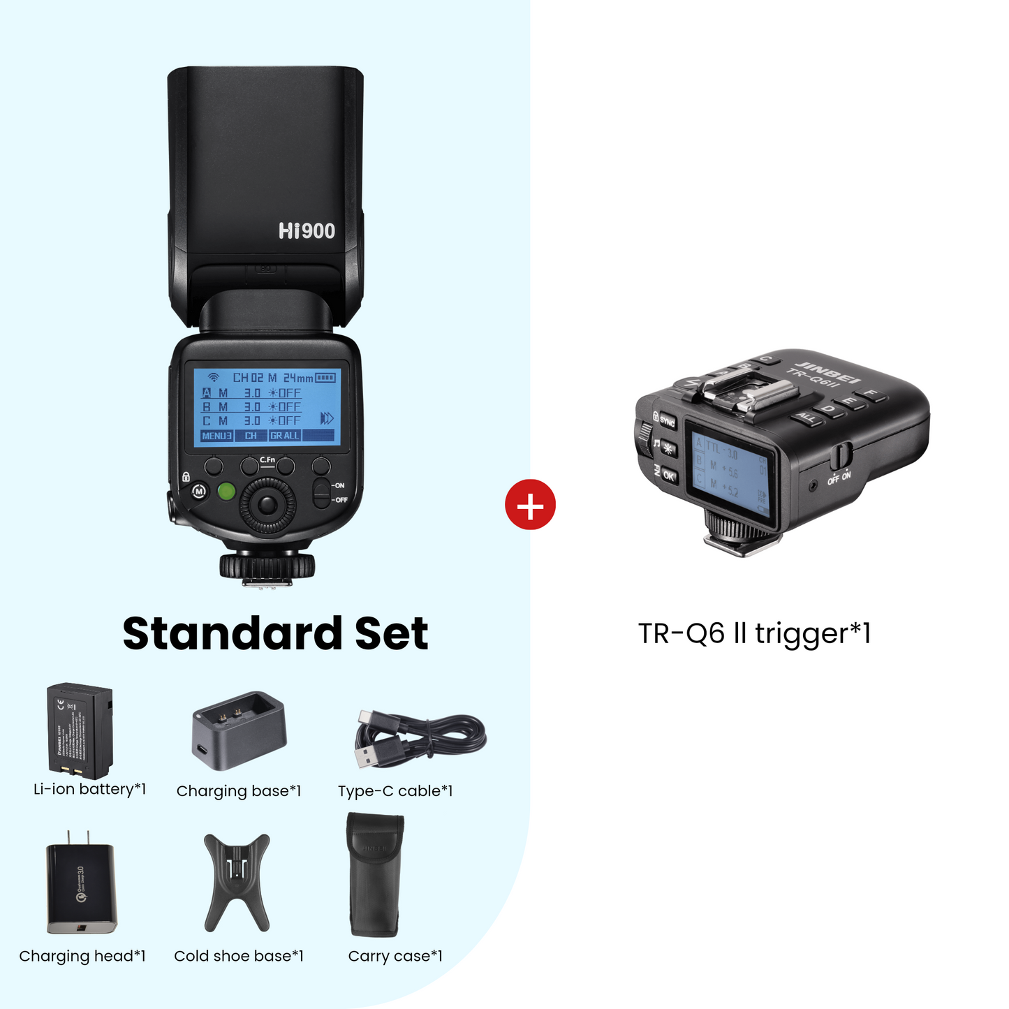 Hi-900(S) HSS TTL Speedlite Flash (Sony Hotshoe)