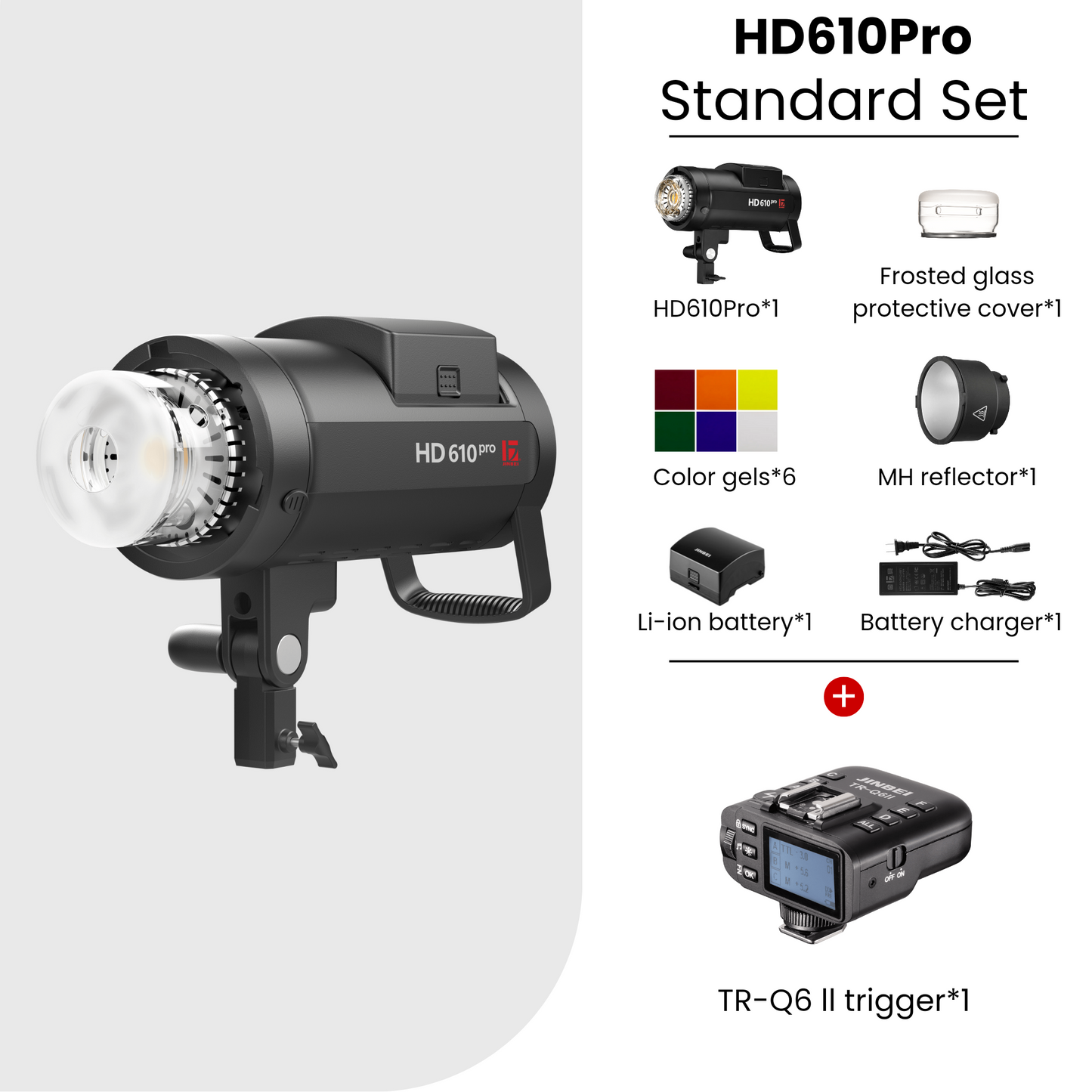 HD610Pro Battery Powered Outdoor Flash