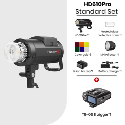 HD610Pro Battery Powered Outdoor Flash