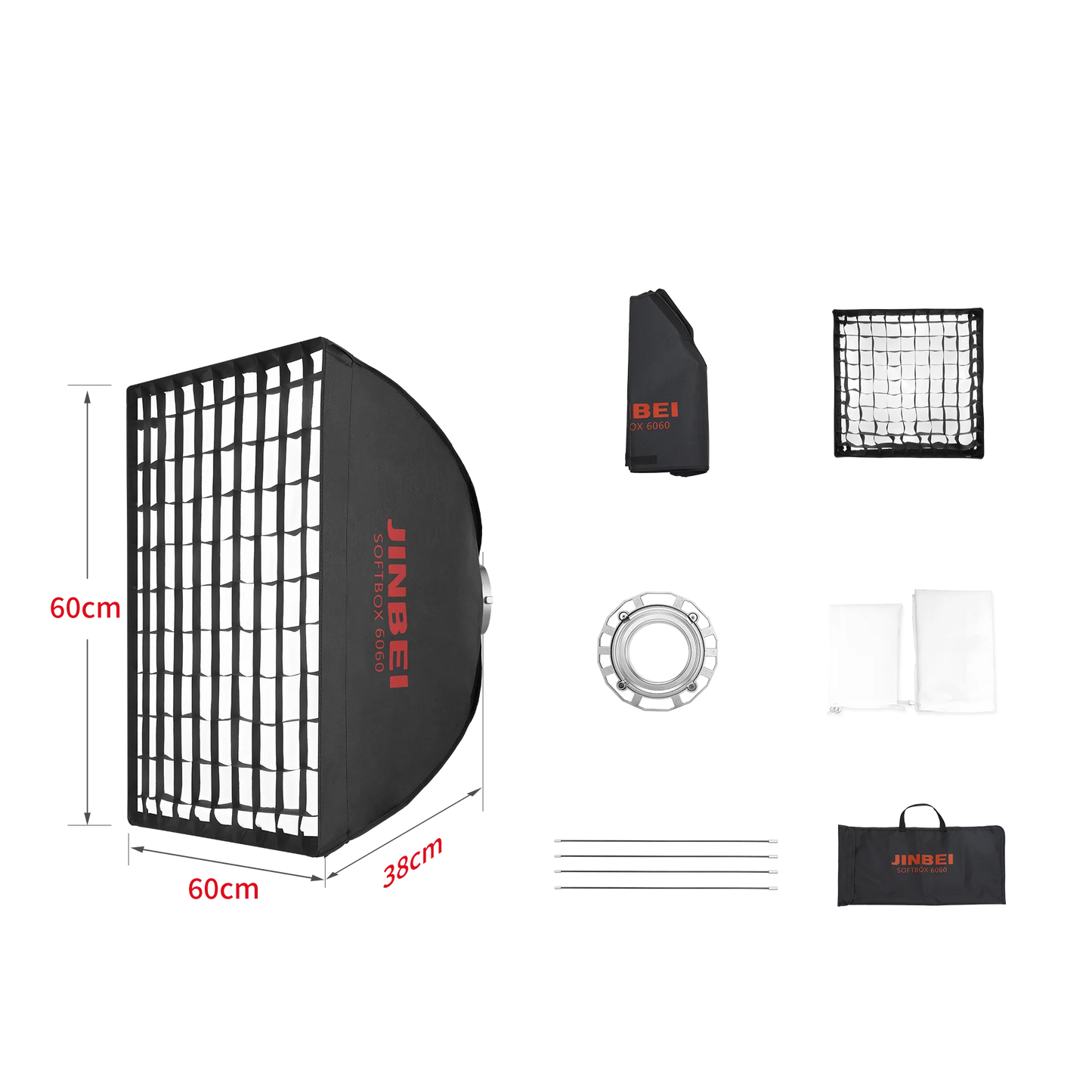 BM-60*60 Square Softbox