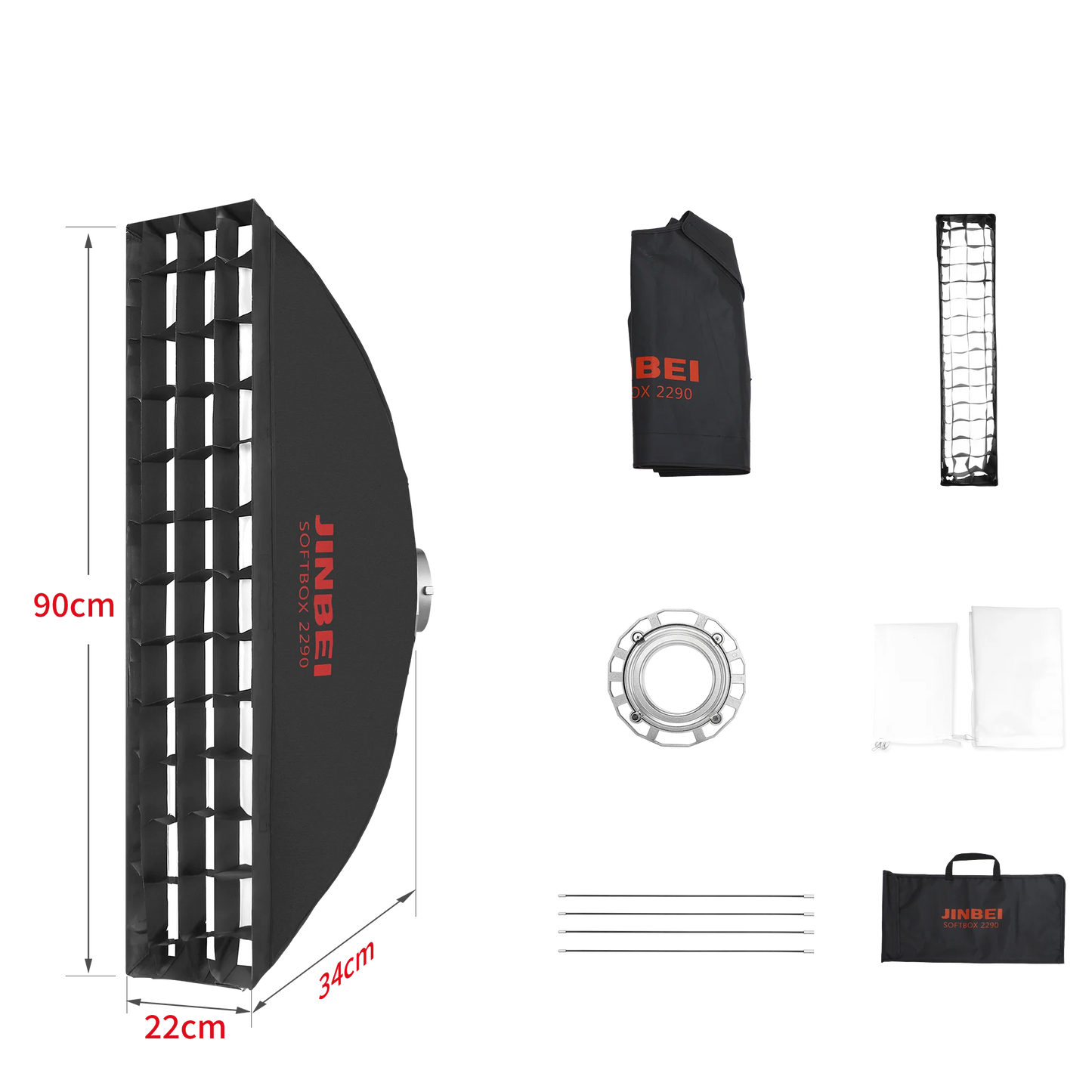 BM-22*90 Strip Softbox