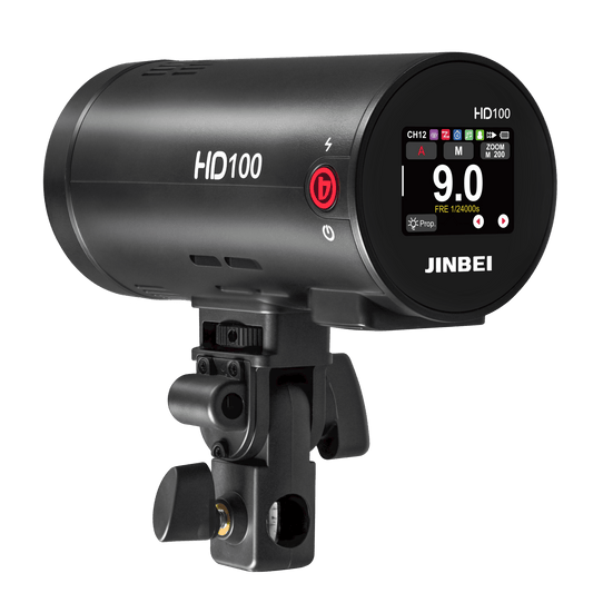 HD100 Battery Powered Outdoor Flash