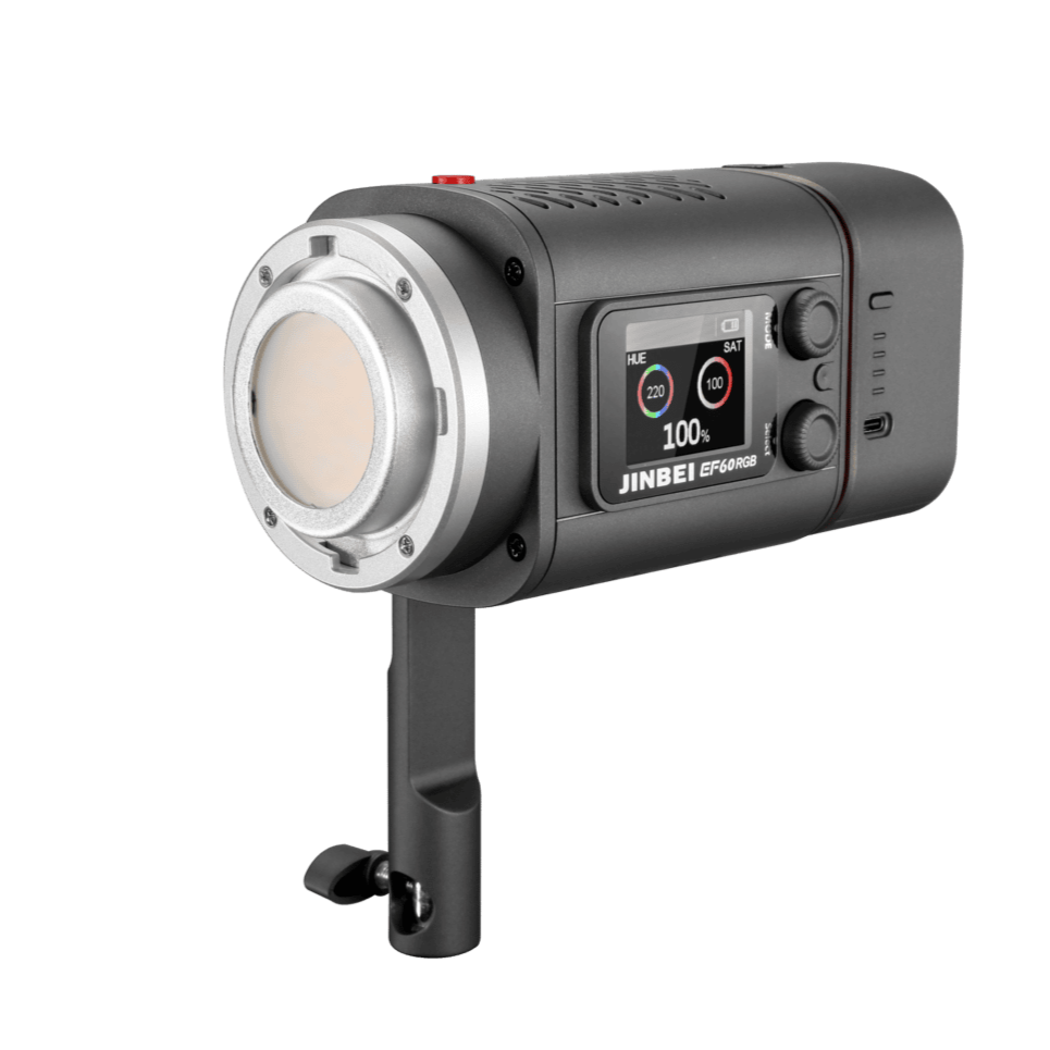 EF60RGB Portable Full Color LED Light (Titanium Grey)