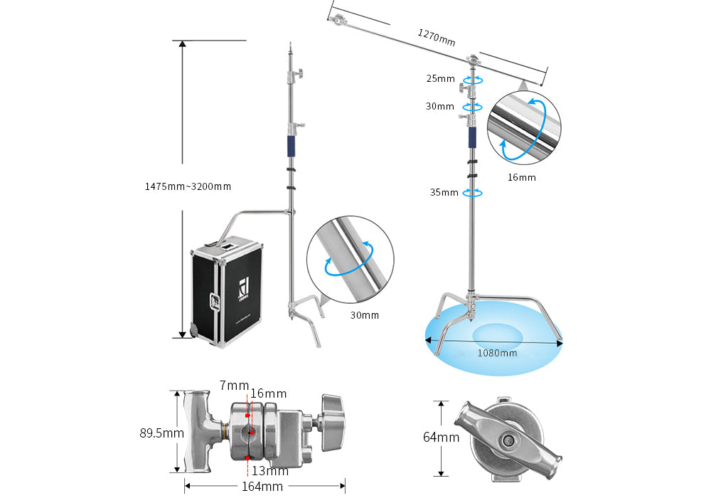 CK-3 C Studio Stand