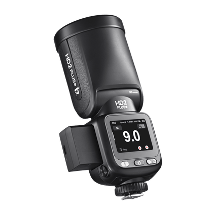 HD2Plus Round Head HSS TTL Speedlite Flash Universal (Integrated Hotshoe)