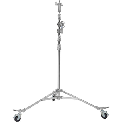 M-8 2-In-1 Steel Boom Light Stand (With Wheels)