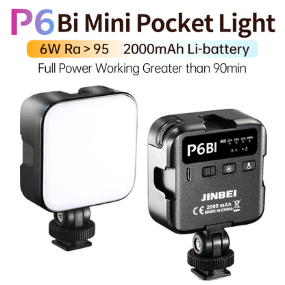 P6 Bi Mini Pocket Cube LED Light