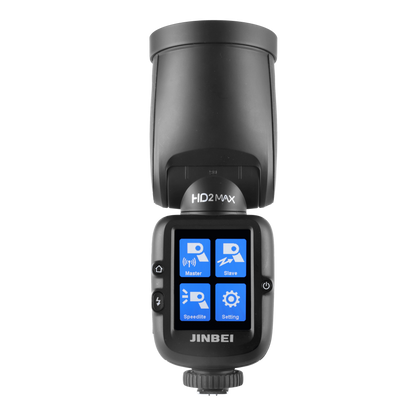 HD-2Max Round Head HSS TTL Speedlite Flash (Sony Hotshoe)