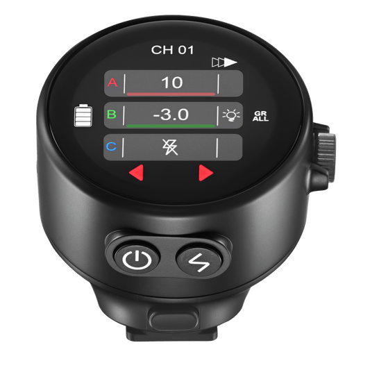 TR-Q8 Universal Transmitter (Integrated Hotshoe)