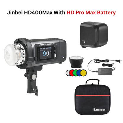 HD400Max Battery Powered Outdoor Flash